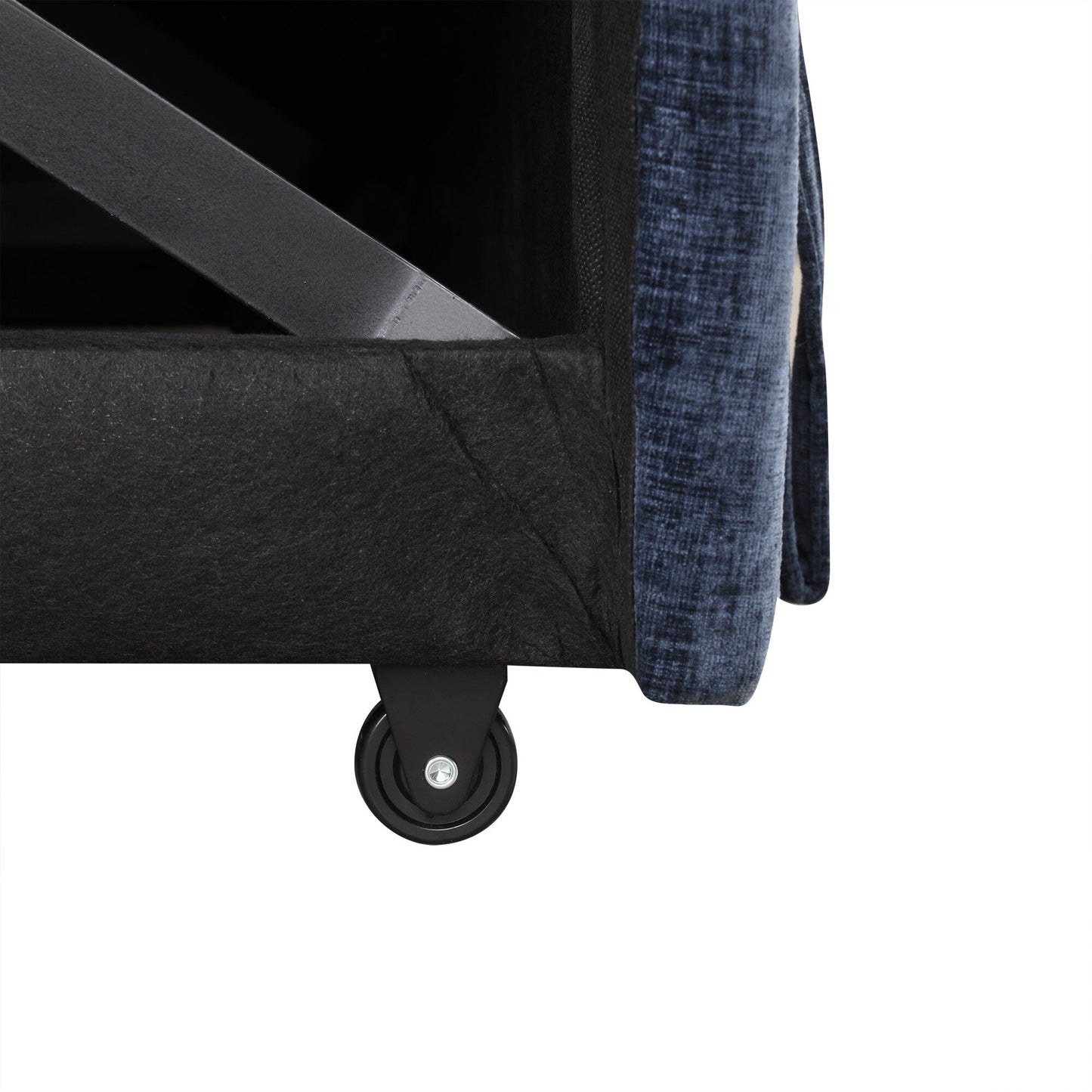 Canapé-lit sectionnel 3 places en L avec rangement et coussins amovibles pour salon et appartement