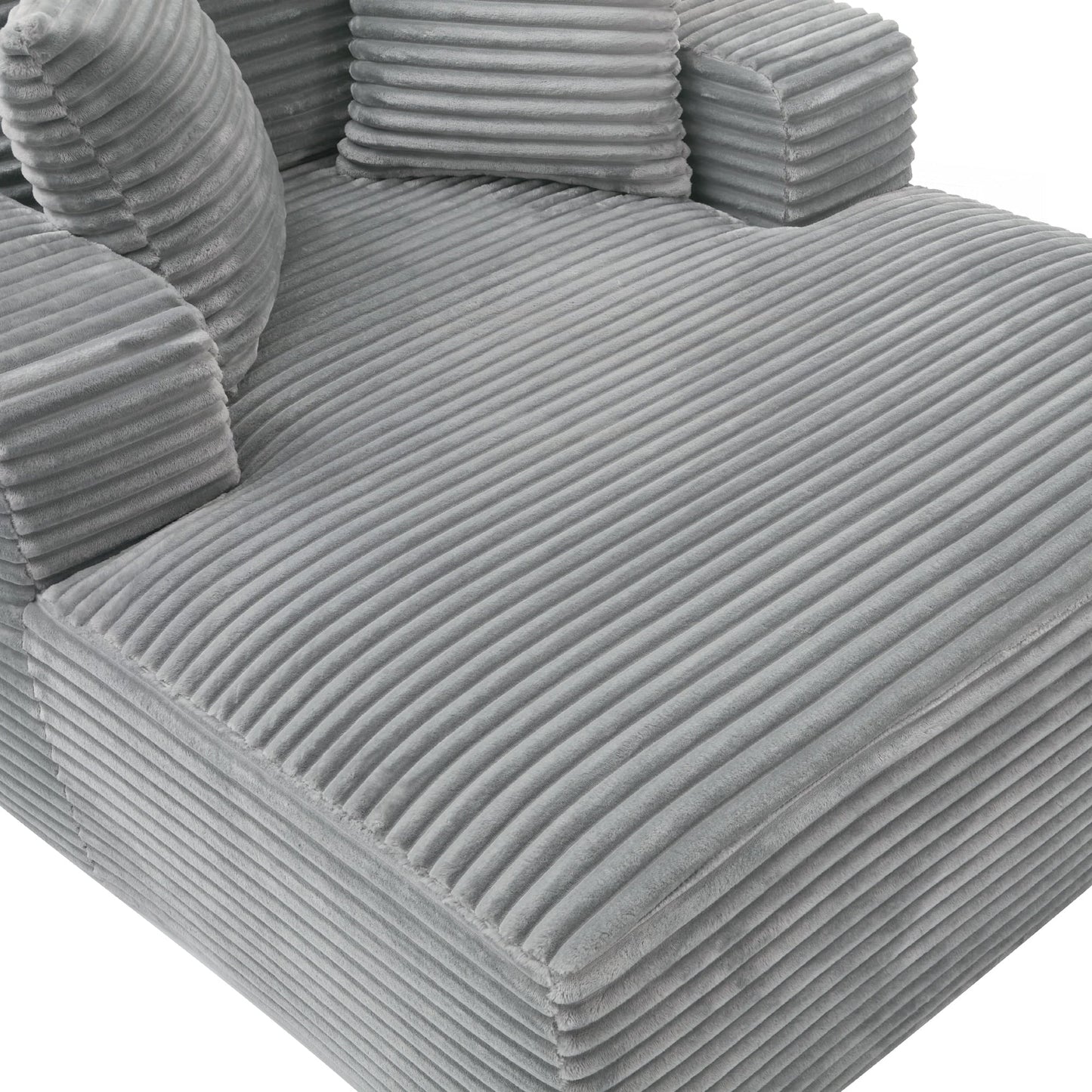 Canapé-lit chaise longue entièrement compressé