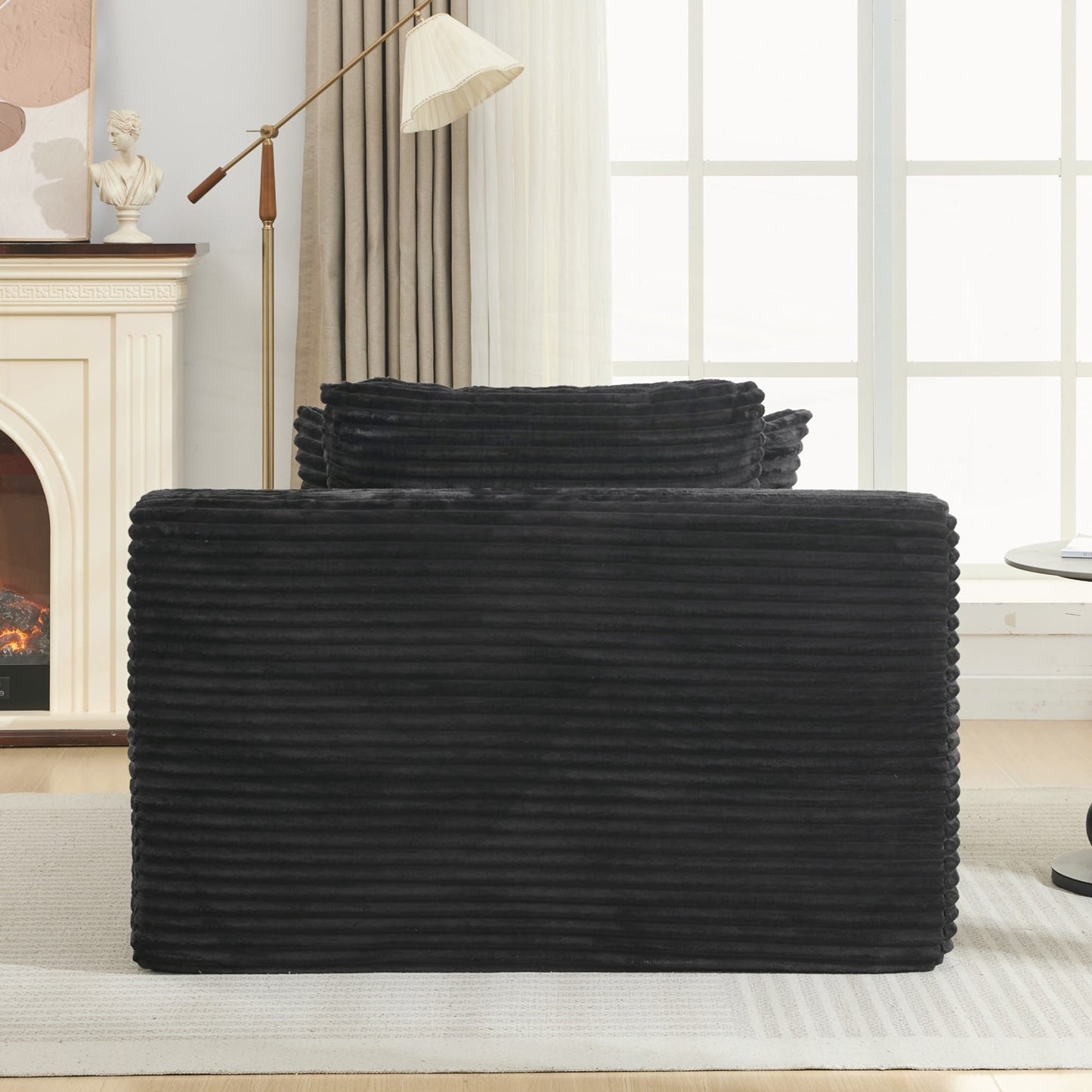 Canapé-lit chaise longue entièrement compressé