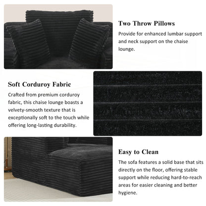 Canapé-lit chaise longue entièrement compressé