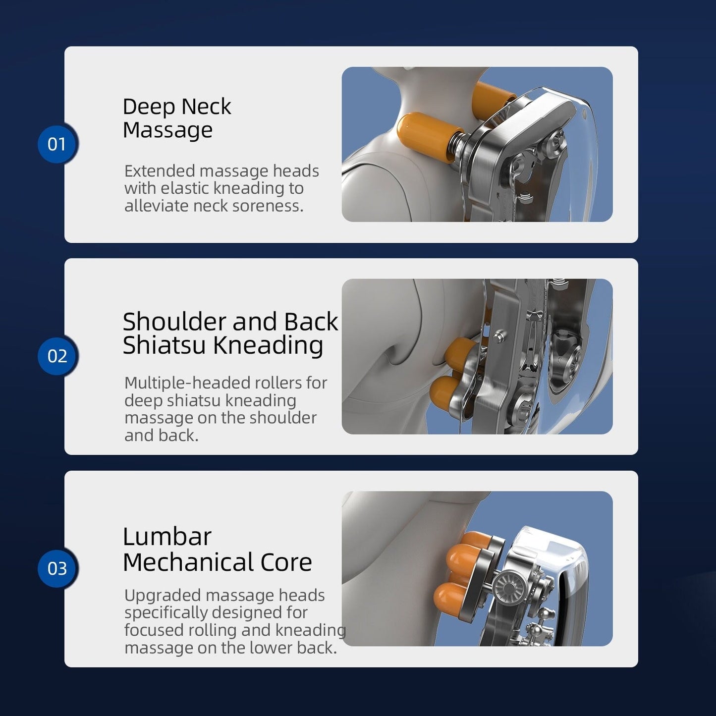 Fauteuil de massage complet du corps, fauteuil inclinable à gravité zéro, massage par thermothérapie, système de massage à air et techniques de shiatsu et de pétrissage