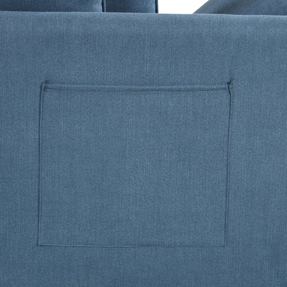 Canapé convertible moderne Araminta de Furniture of America avec lit gigogne et oreillers