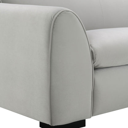Canapé de style banc moderne Corwin de Furniture of America avec tissu certifié OEKO TEX