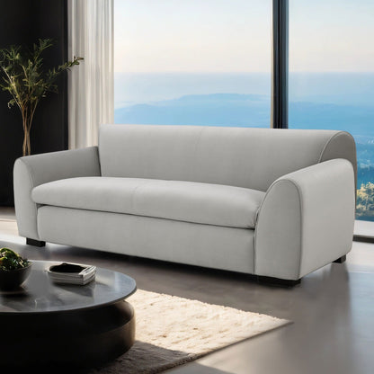 Canapé de style banc moderne Corwin de Furniture of America avec tissu certifié OEKO TEX