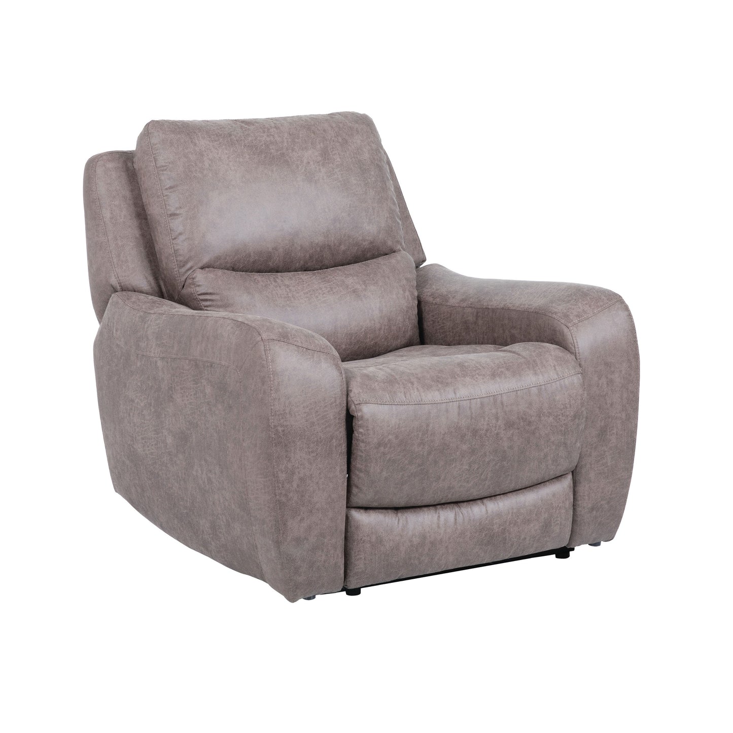 Fauteuil inclinable électrique surdimensionné moderne Evelio de Furniture of America avec ports USB