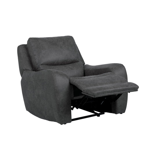 Fauteuil inclinable électrique surdimensionné moderne Evelio de Furniture of America avec ports USB
