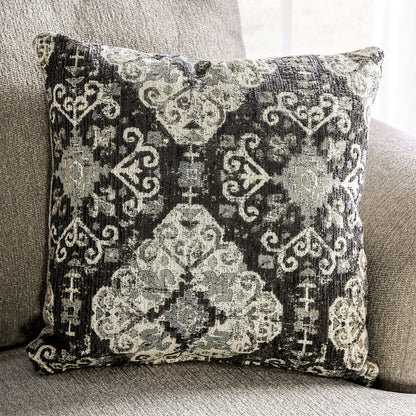 Canapé Frane Transitional Beige Chenille avec Coussin en T par Furniture of America