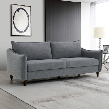 Canapé moderne en tissu chenille OEKO TEX de Furniture of America Lolly