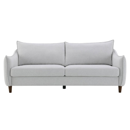 Canapé moderne en tissu chenille OEKO TEX de Furniture of America Lolly