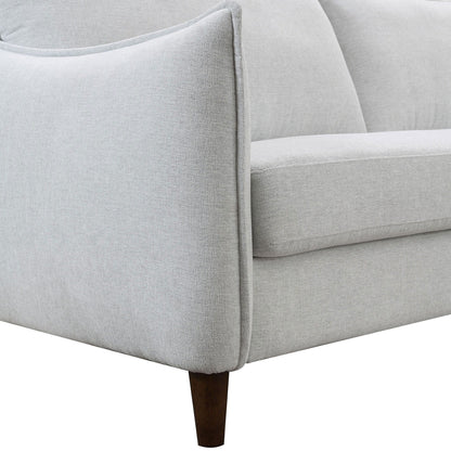 Canapé moderne en tissu chenille OEKO TEX de Furniture of America Lolly