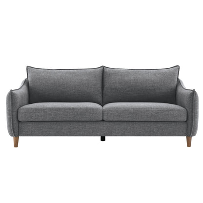 Canapé moderne en tissu chenille OEKO TEX de Furniture of America Lolly