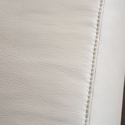 Canapé inclinable manuel Marty Modern Leather Match de Furniture of America avec accoudoirs rembourrés évasés