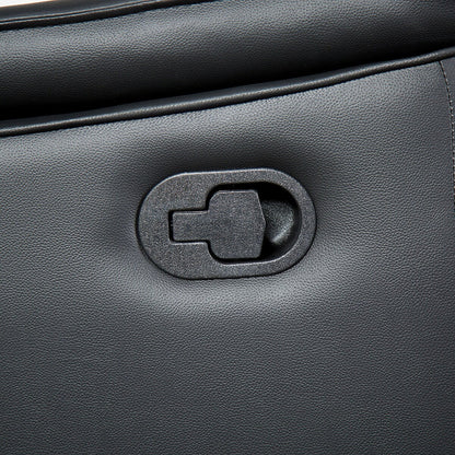 Canapé inclinable manuel Marty Modern Leather Match de Furniture of America avec accoudoirs rembourrés évasés