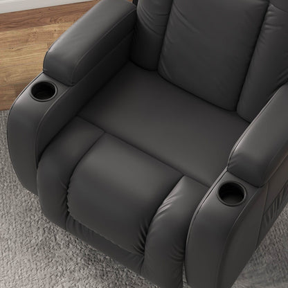 Fauteuil inclinable électrique Furniwell en cuir PU avec port USB