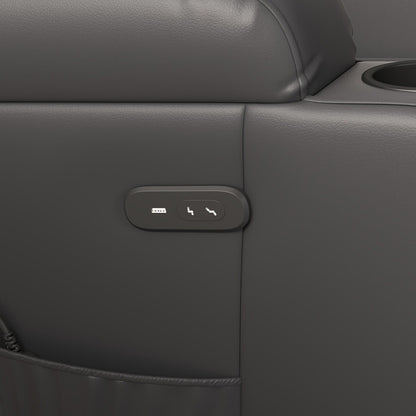 Fauteuil inclinable électrique Furniwell en cuir PU avec port USB