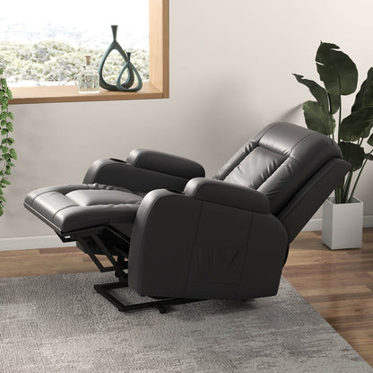 Fauteuil inclinable électrique Furniwell en cuir PU avec port USB