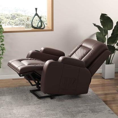 Fauteuil inclinable électrique Furniwell en cuir PU avec port USB