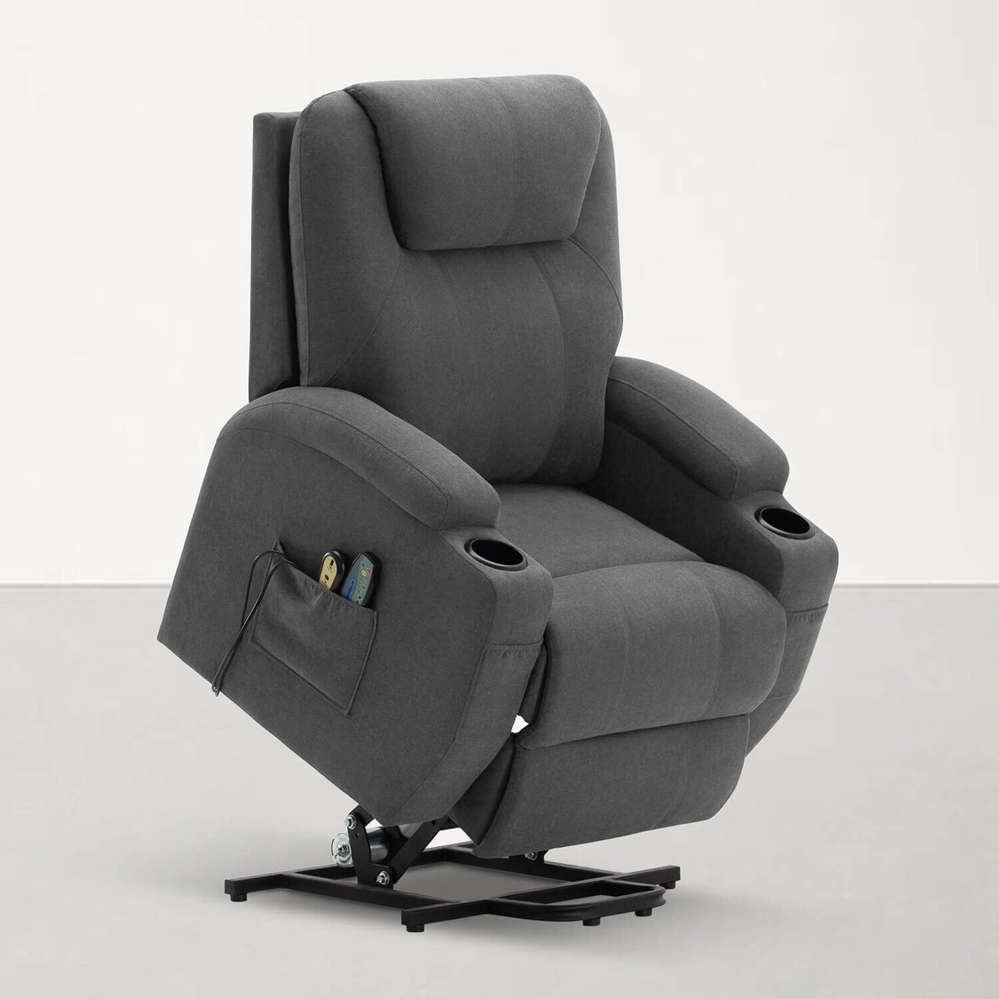 Fauteuil inclinable électrique Furniwell pour personnes âgées avec massage et chauffage