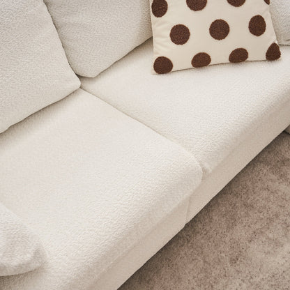 GDFStudio - Canapé Chloe confortable en chenille - Ensemble de canapés rembourrés modernes