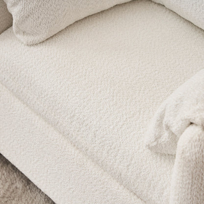 GDFStudio - Canapé Chloe confortable en chenille - Ensemble de canapés rembourrés modernes