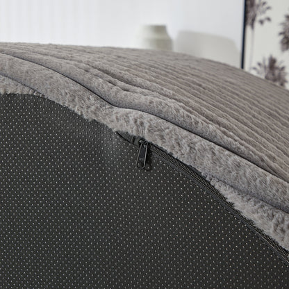 GDFStudio - Canapé simple inclinable en velours côtelé Emberwood