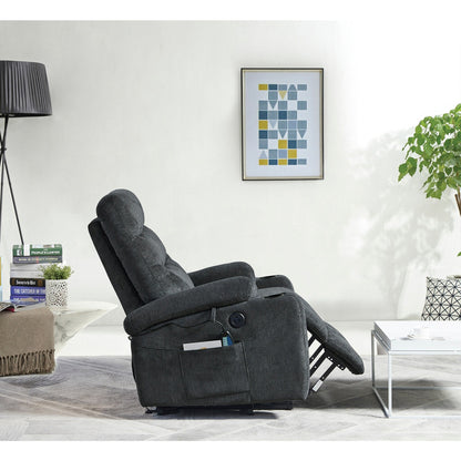 Fauteuil inclinable électrique avec releveur et massage Christopher Knight Home