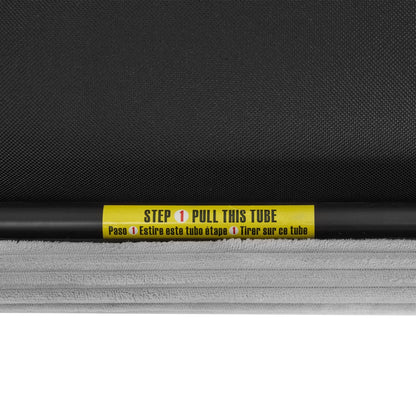 Canapé-lit convertible multifonctionnel en velours côtelé Emily de GDFStudio pour petits espaces