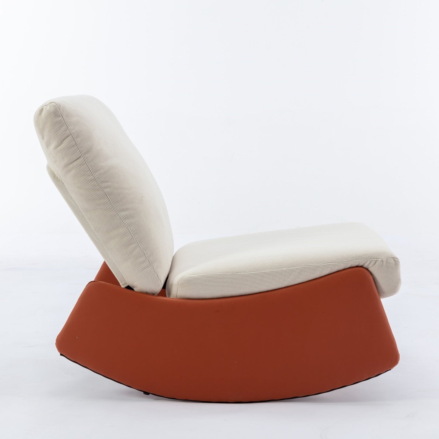 Fauteuil inclinable à bascule moderne GDFStudio avec repose-pieds