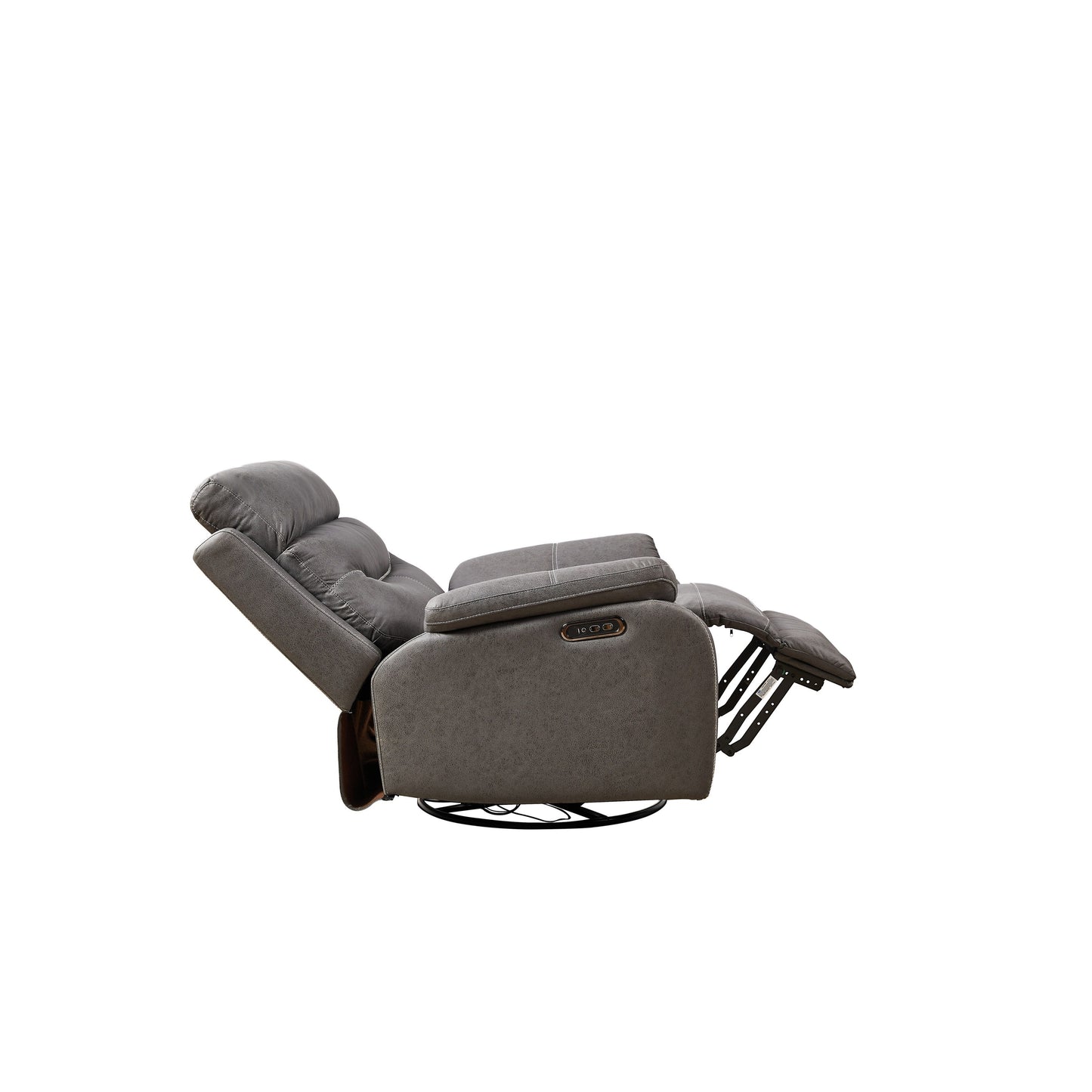 Fauteuil inclinable pivotant à 240 degrés et à bascule Christopher Knight Home Motor