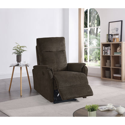 Fauteuil inclinable électrique Christopher Knight Home avec port de charge USB