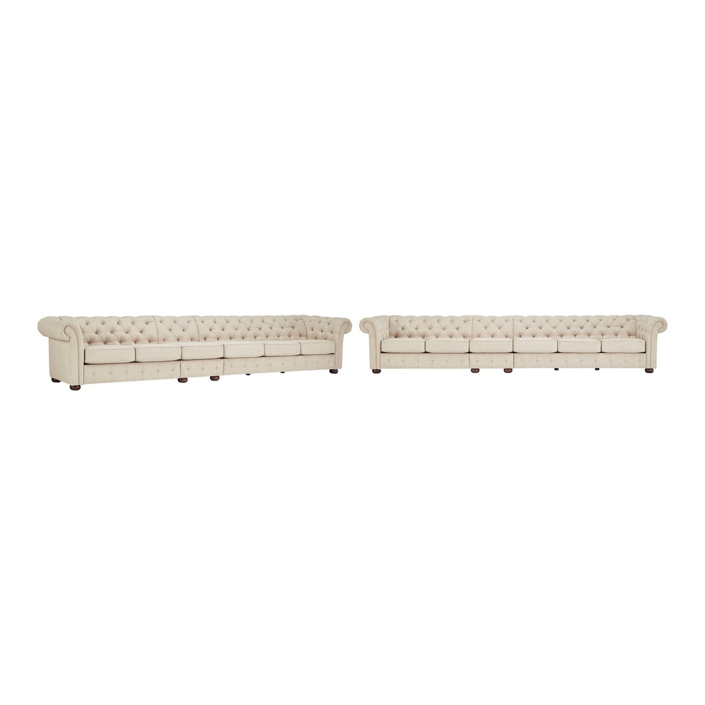 Canapé Chesterfield modulaire 4 places Gdansk