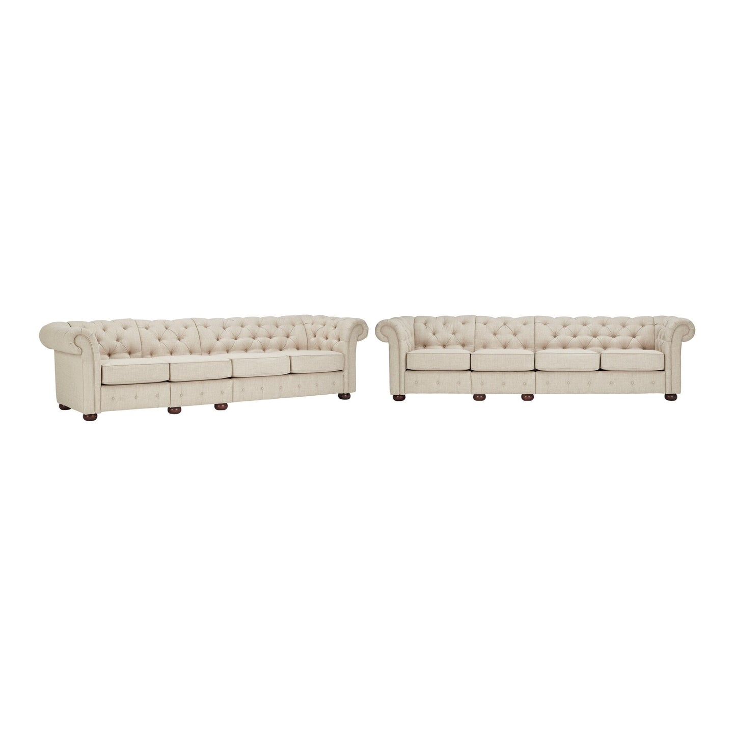 Canapé Chesterfield modulaire 4 places Gdansk