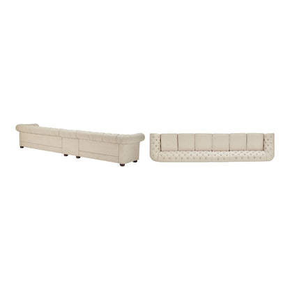 Canapé Chesterfield modulaire 4 places Gdansk