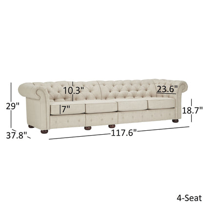 Canapé Chesterfield modulaire 4 places Gdansk