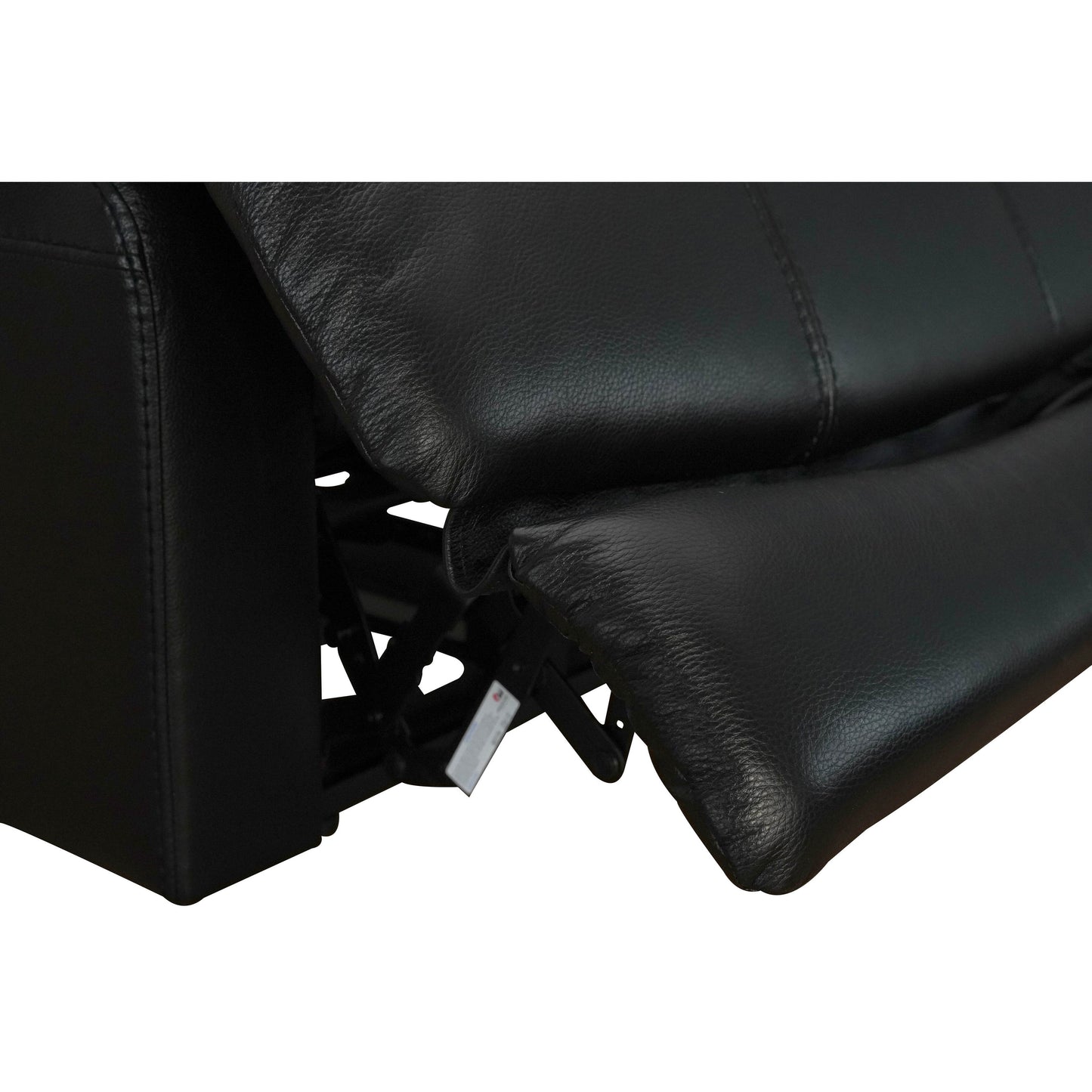 Véritable fauteuil inclinable électrique à inclinaison zéro gravité avec appui-tête réglable et repose-pieds extensible en cuir de qualité supérieure