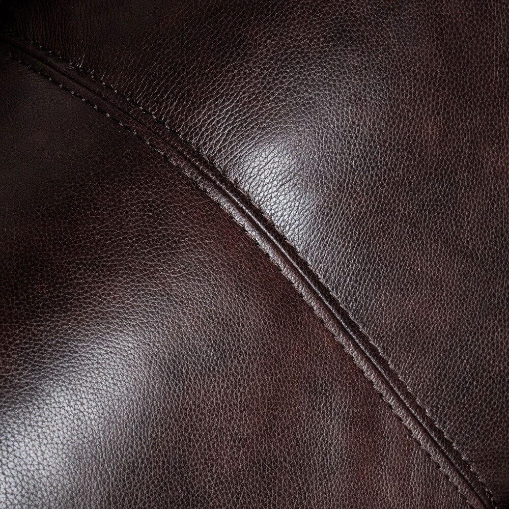 Véritable fauteuil inclinable électrique à inclinaison zéro gravité avec appui-tête réglable et repose-pieds extensible en cuir de qualité supérieure