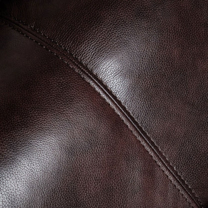 Véritable fauteuil inclinable électrique à inclinaison zéro gravité avec appui-tête réglable et repose-pieds extensible en cuir de qualité supérieure