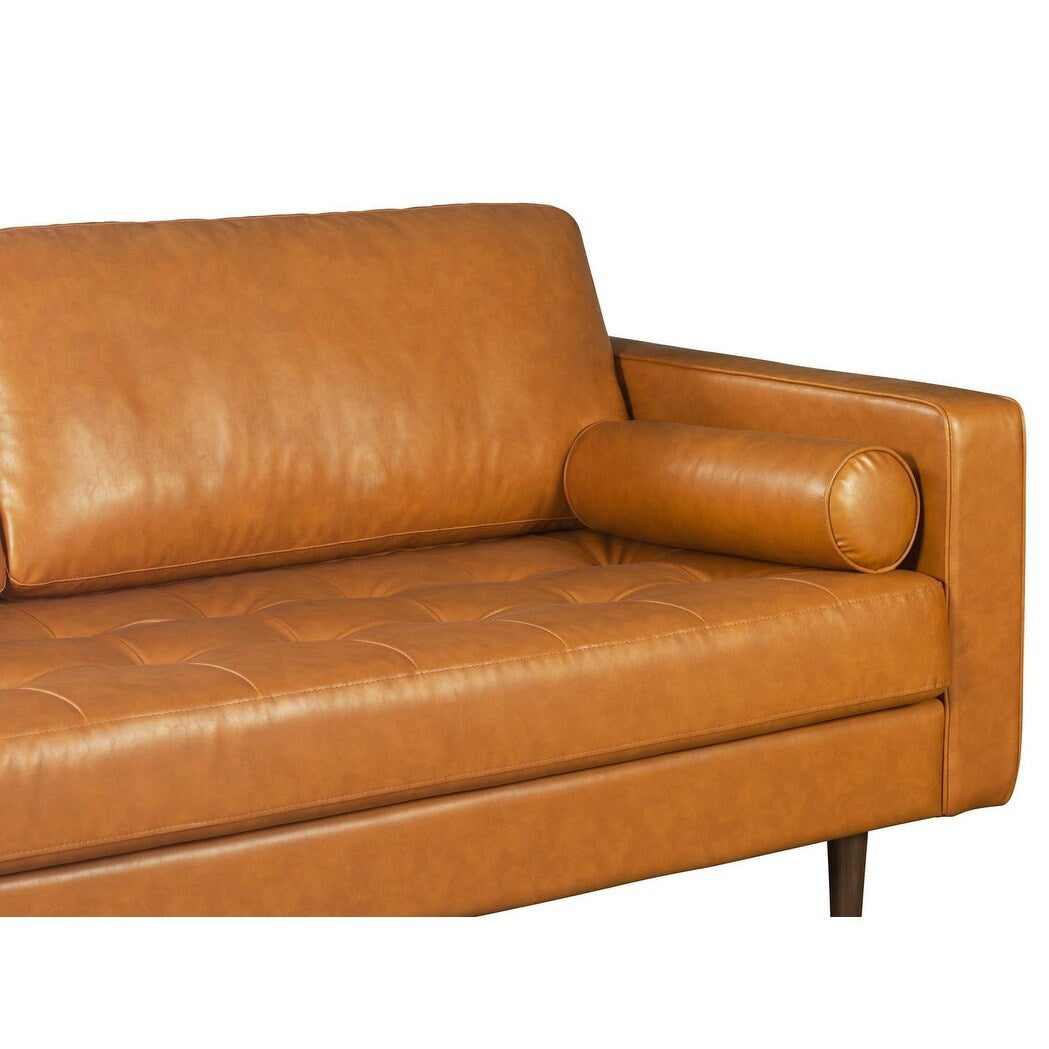 Canapé en cuir Gio VEGGIE COULEUR TAN