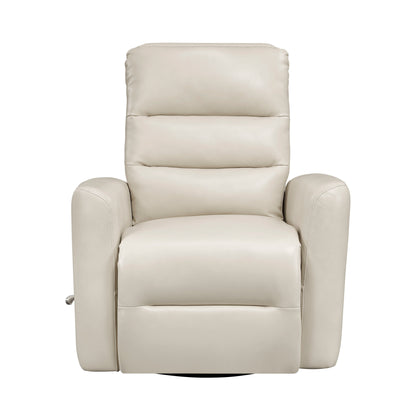 Fauteuil inclinable pivotant avec revêtement en similicuir respirant, meuble de salon de luxe, fauteuil de cinéma