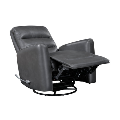 Fauteuil inclinable pivotant avec revêtement en similicuir respirant, meuble de salon de luxe, fauteuil de cinéma