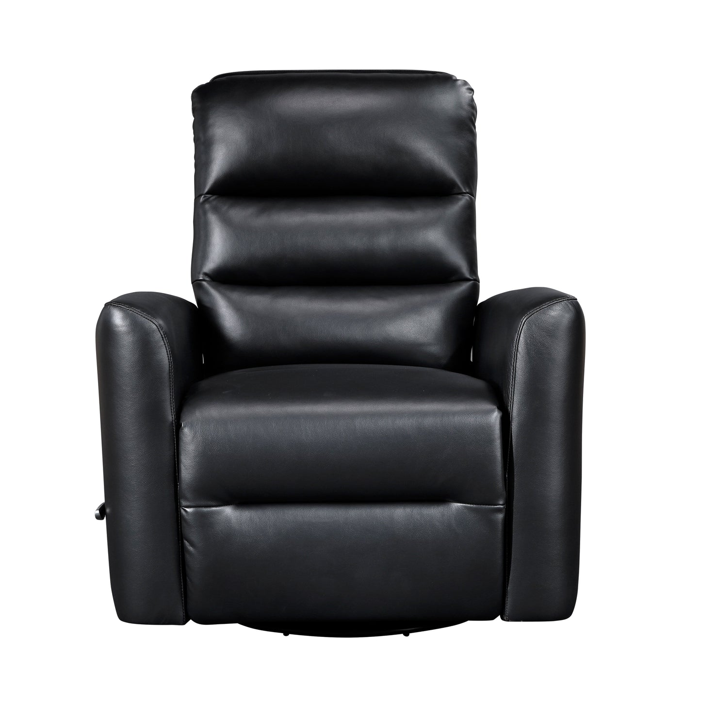 Fauteuil inclinable pivotant avec revêtement en similicuir respirant, meuble de salon de luxe, fauteuil de cinéma