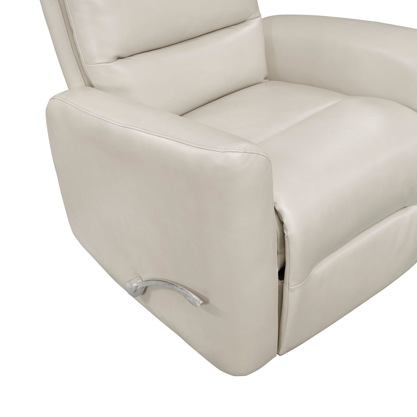 Fauteuil inclinable pivotant avec revêtement en similicuir respirant, meuble de salon de luxe, fauteuil de cinéma
