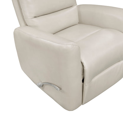 Fauteuil inclinable pivotant avec revêtement en similicuir respirant, meuble de salon de luxe, fauteuil de cinéma