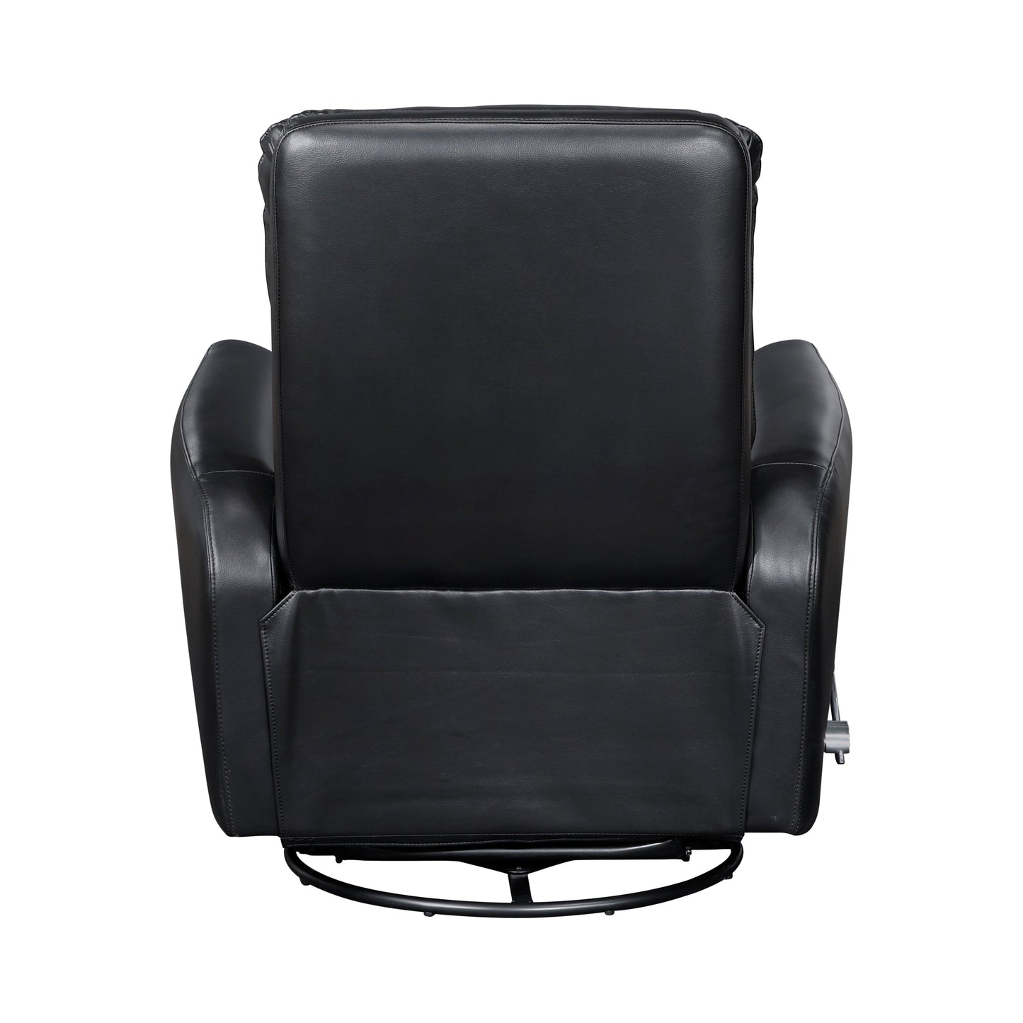 Fauteuil inclinable pivotant avec revêtement en similicuir respirant, meuble de salon de luxe, fauteuil de cinéma