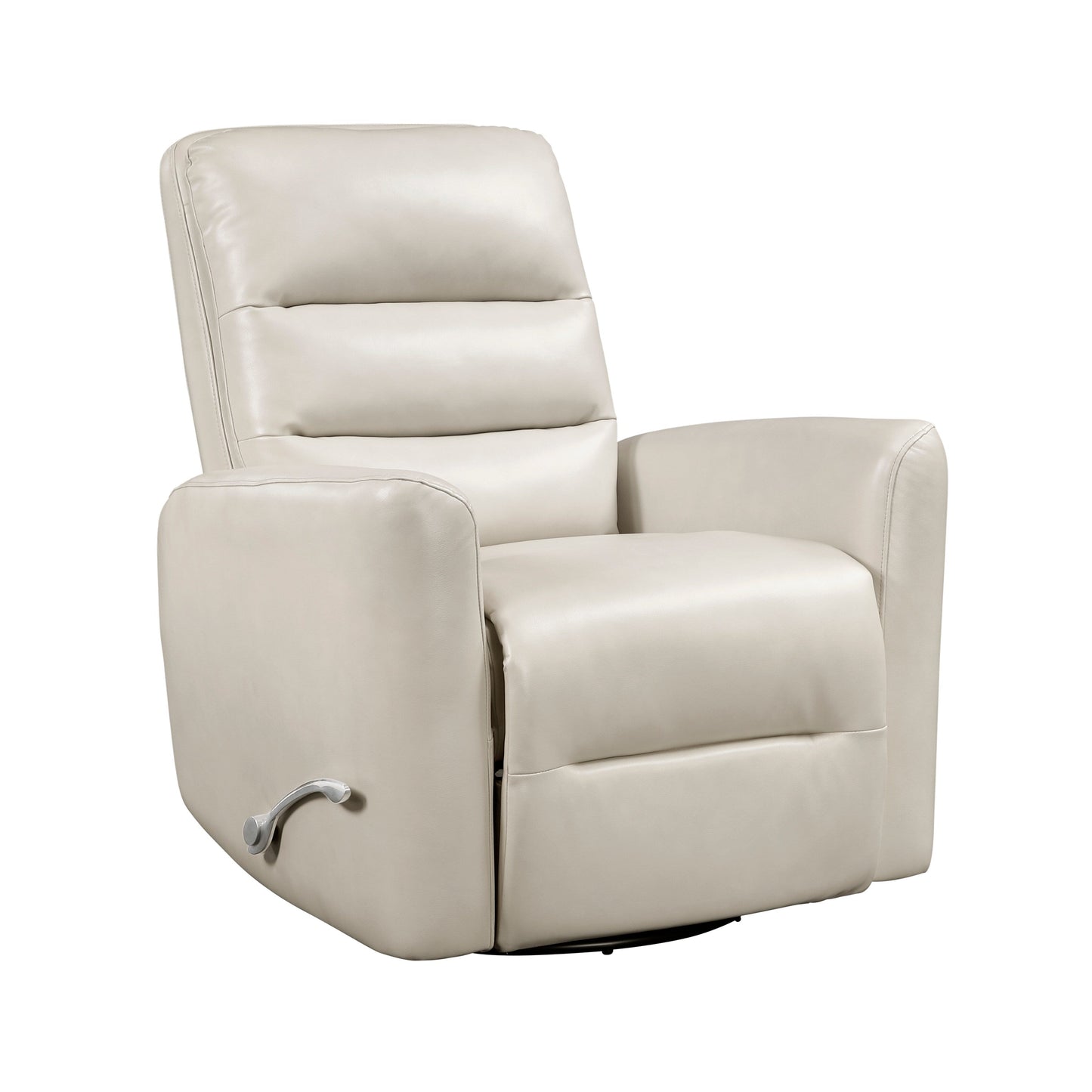 Fauteuil inclinable pivotant avec revêtement en similicuir respirant, meuble de salon de luxe, fauteuil de cinéma