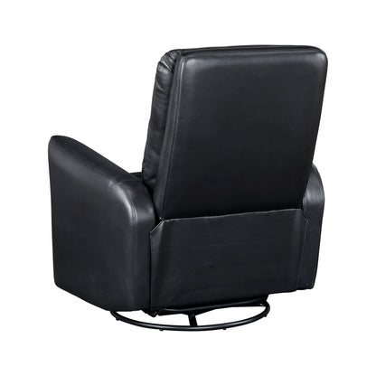 Fauteuil inclinable pivotant avec revêtement en similicuir respirant, meuble de salon de luxe, fauteuil de cinéma