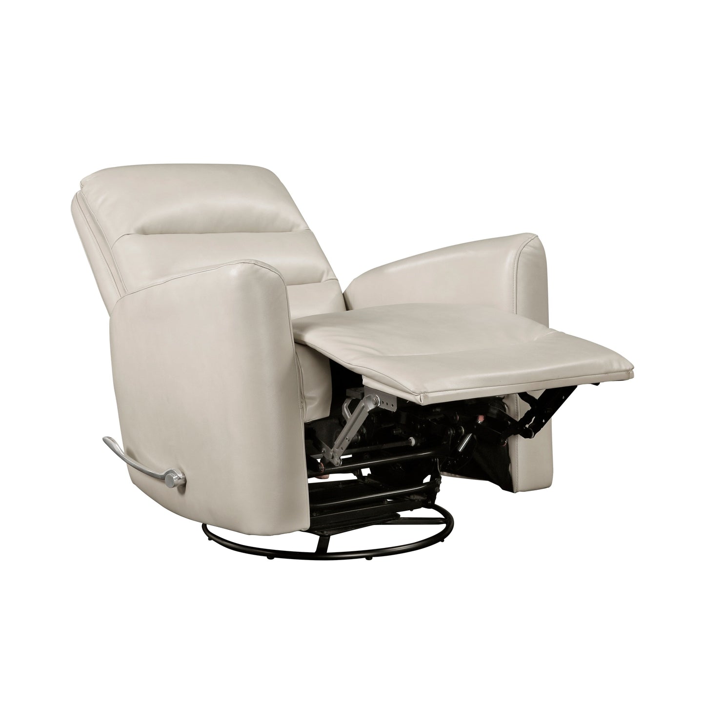 Fauteuil inclinable pivotant avec revêtement en similicuir respirant, meuble de salon de luxe, fauteuil de cinéma