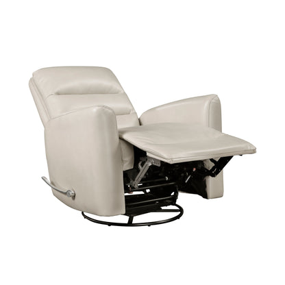 Fauteuil inclinable pivotant avec revêtement en similicuir respirant, meuble de salon de luxe, fauteuil de cinéma
