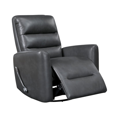 Fauteuil inclinable pivotant avec revêtement en similicuir respirant, meuble de salon de luxe, fauteuil de cinéma