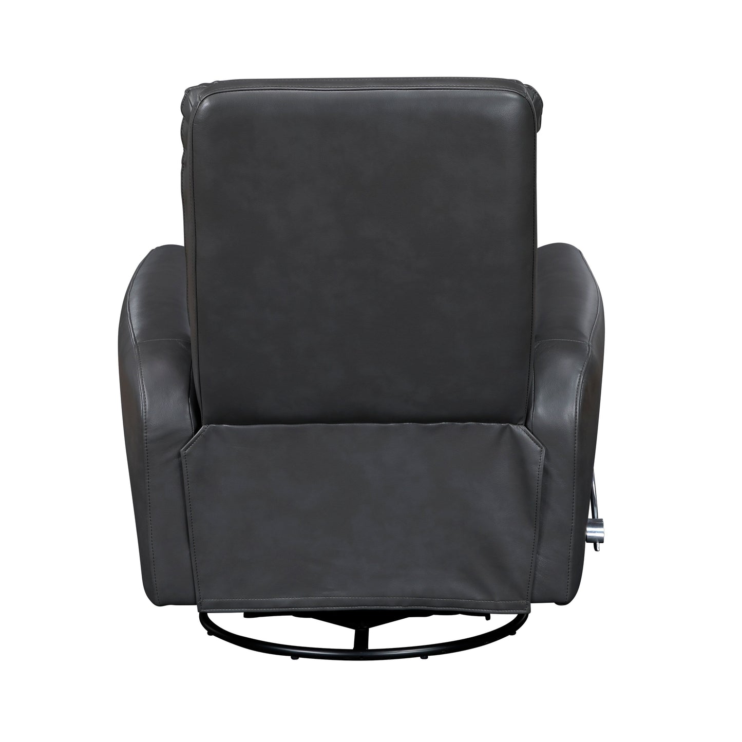 Fauteuil inclinable pivotant avec revêtement en similicuir respirant, meuble de salon de luxe, fauteuil de cinéma